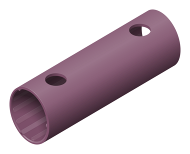 buis 15cm paars