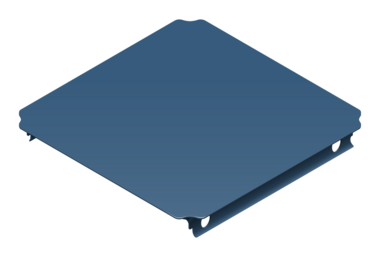 paneel 40 x 40 donkerblauw