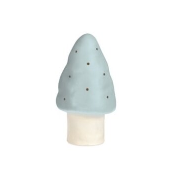 LAMP PADDENSTOEL KLEIN BLAUW