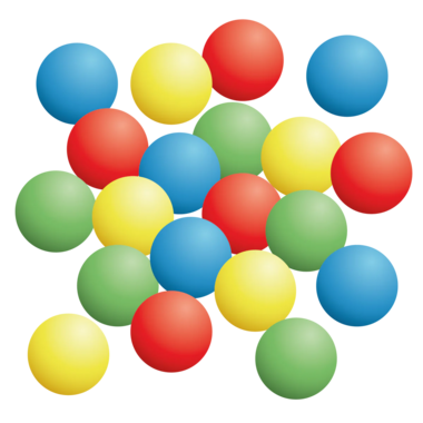 500 ballen