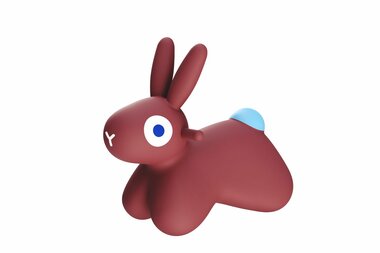 Hoppi Bunny Burgundy