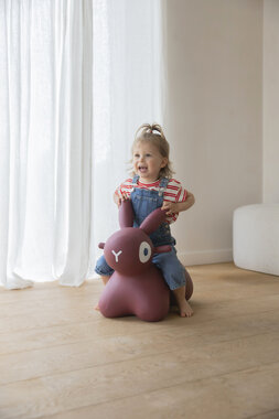 Hoppi Bunny Burgundy