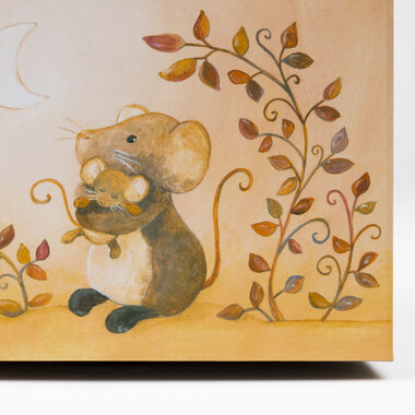 Muzikaal juwelenkoffertje muis