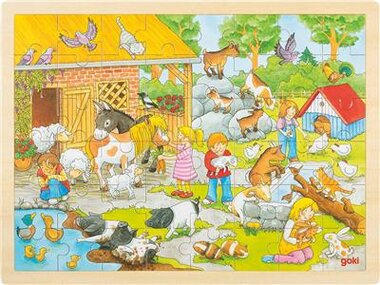 Puzzel Kinderboerderij