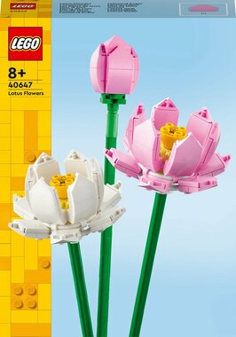 Lego Iconic Lotusbloemen - Botanical Collection