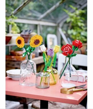 Lego Icons Zonnebloemen