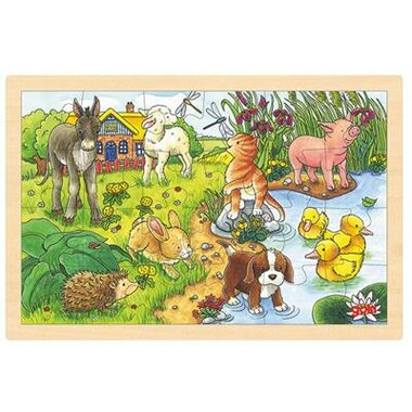 Puzzel Babydieren