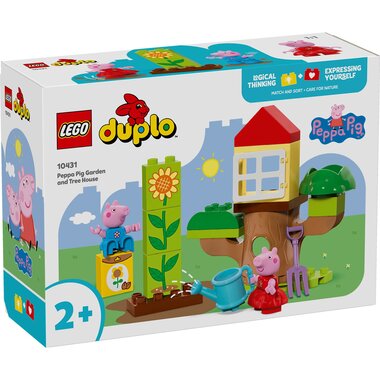 Lego Duplo Peppa Pig tuin en boomhut