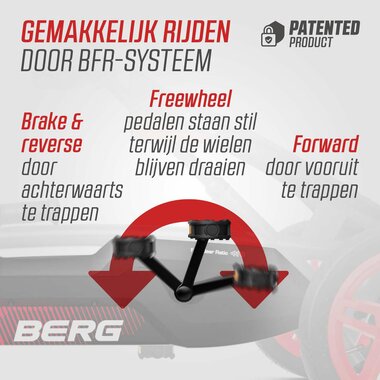 BERG Rally APX Red 3 Gears