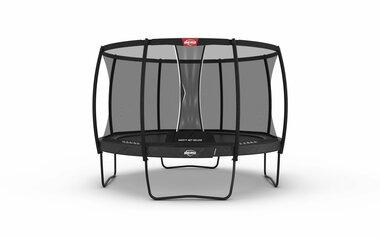 BERG Champion Regular 380 grijs + Deluxe veiligheidsnet