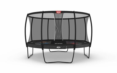 BERG Champion Regular 430 grijs levels + Deluxe veiligheidsnet