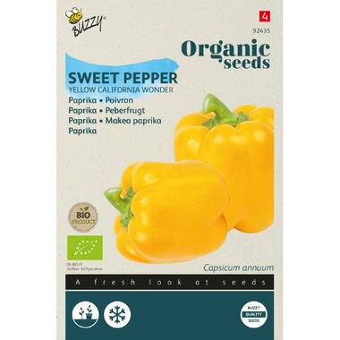 Buzzy® Organic Paprika Yellow California Wonder (BIO)