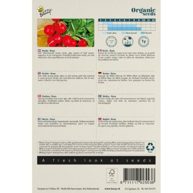 Buzzy® Organic Radijs Raxe (BIO)