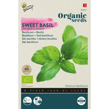Buzzy® Organic Basilicum - Italiano Classico (BIO)