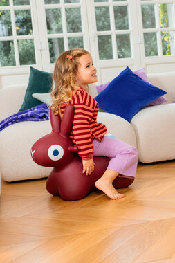 Hoppi Bunny Burgundy