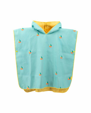 Poncho Banana Blue