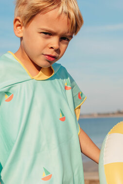 Poncho Banana Blue