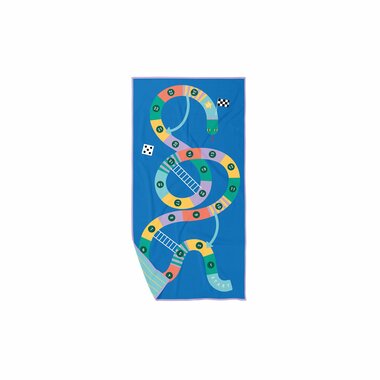 Speelhanddoek medium ' Snakes & Ladder'