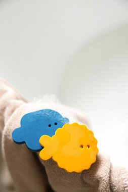 Visspel badstickers Deep Sea