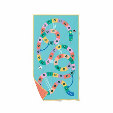 Speelhanddoek Large 'Snakes & Ladders'