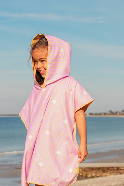 Poncho Banana pink