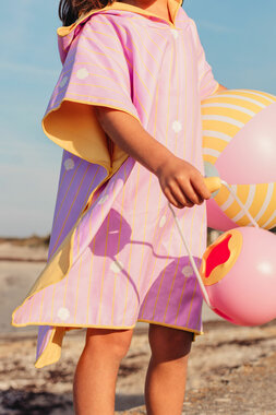 Poncho Banana pink