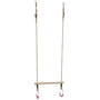 houten ringtrapeze met metalen ringen - PH
