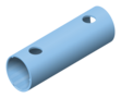 buis 15cm lichtblauw