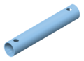 buis 35cm lichtblauw