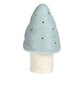 LAMP PADDENSTOEL KLEIN BLAUW